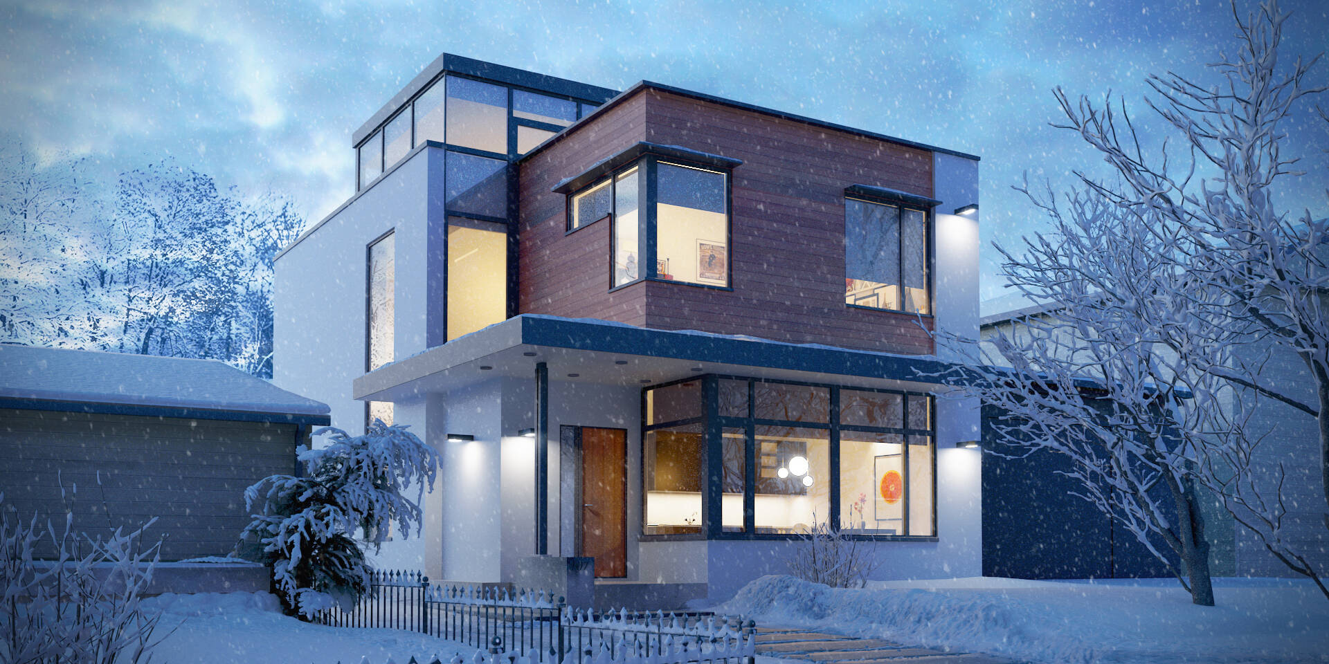 Miloo Electronics 30 Wizualizacja architektoniczna z produktem 3d Miloo