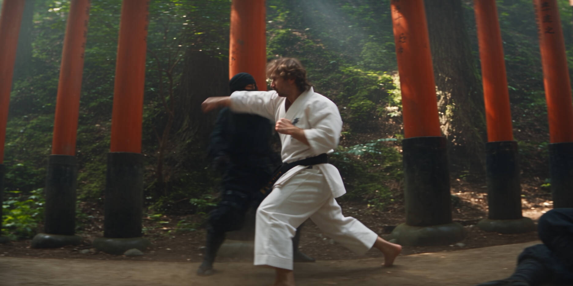 Film Walka Karateki z Ninja Blender Previz Seedance